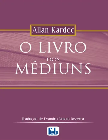 O Livro dos Médiuns de Allan Kardec, capa do livro