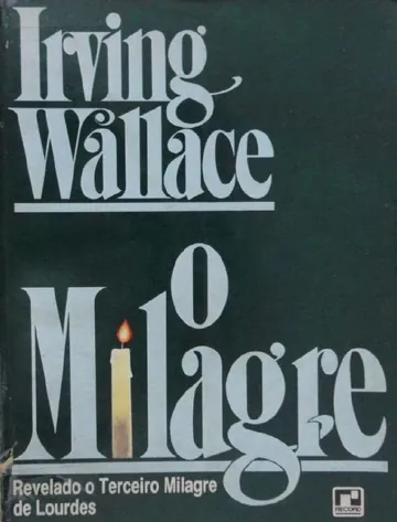 O Milagre de Irving Wallace, capa do livro