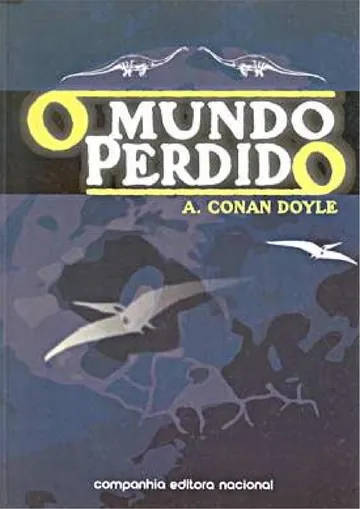 O Mundo Perdido de Arthur Conan Doyle, capa do livro