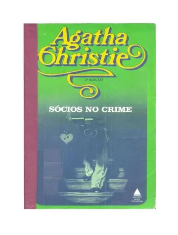 Sócios no Crime de Agatha Christie, capa do livro