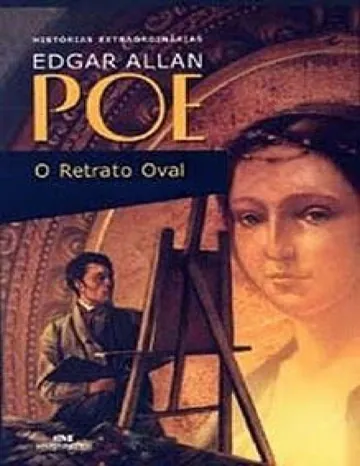 O Retrato Oval de Edgar Allan Poe, capa do livro