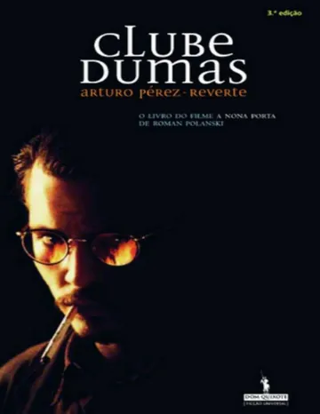 O Clube Dumas de Arturo Pérez-Reverte, capa do livro