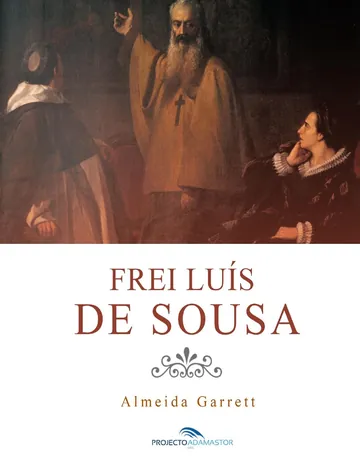 Frei Luís de Sousa de Almeida Garrett, capa do livro