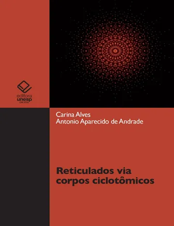 Reticulados via corpos ciclotômicos de Carina Alves, capa do livro