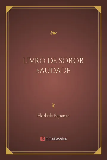 Livro de Sóror Saudade de Florbela Espanca, capa do livro