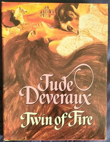 Mulher de Fogo de Jude Deveraux, capa do livro