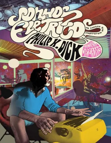 Sonhos Elétricos de Philip K. Dick, capa do livro