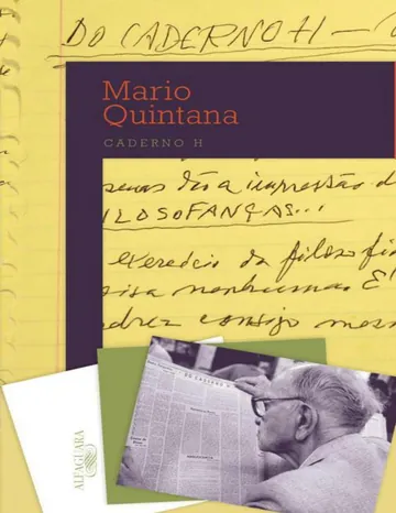 Caderno H de Mario Quintana, capa do livro