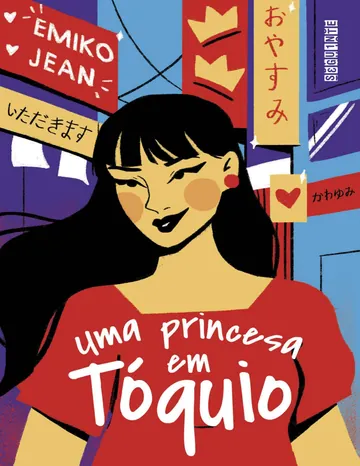 Uma Princesa em Tóquio de Emiko Jean, capa do livro