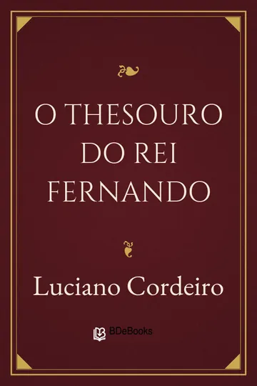 O thesouro do rei Fernando de Luciano Cordeiro, capa do livro