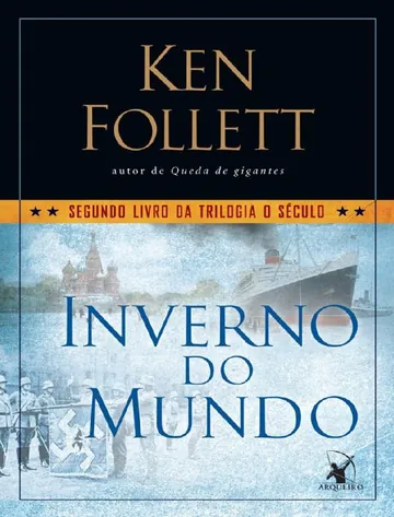 Inverno do Mundo de Ken Follett, capa do livro