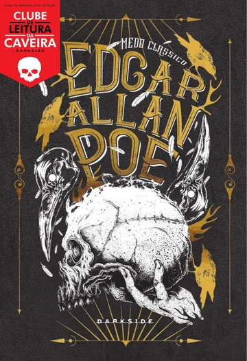 O Gato Preto de Edgar Allan Poe, capa do livro