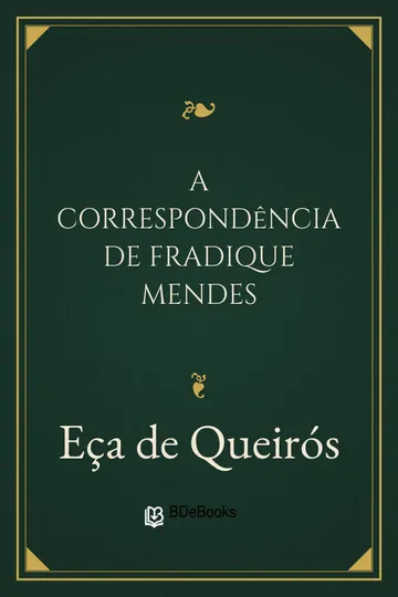 A Correspondência de Fradique Mendes de Eça de Queirós, capa do livro