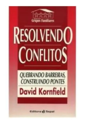 Resolvendo Conflitos de David Kornfield, capa do livro
