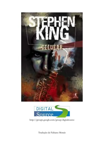 Celular de Stephen King, capa do livro