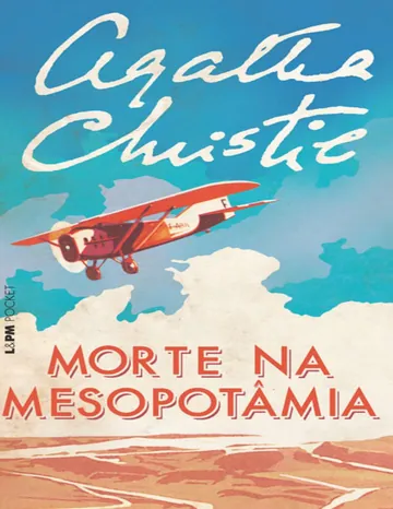 Morte na Mesopotâmia de Agatha Christie, capa do livro