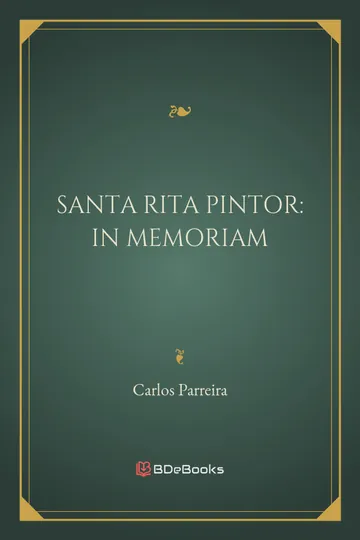 Santa Rita Pintor: In Memoriam de Carlos Parreira, capa do livro
