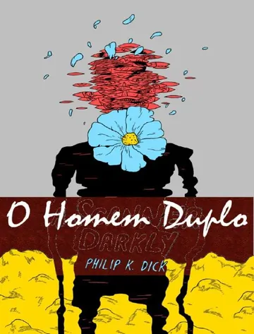 O Homem Duplo de Philip K. Dick, capa do livro