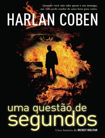 Uma Questão de Segundos de Harlan Coben, capa do livro