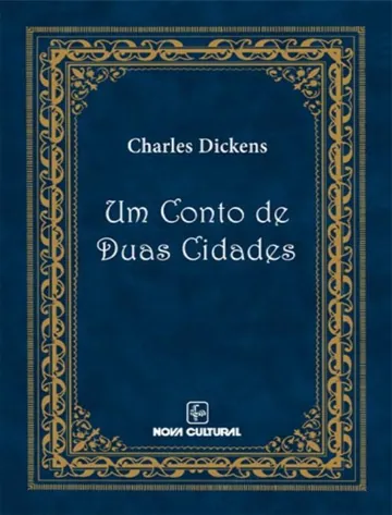Um Conto de Duas Cidades de Charles Dickens, capa do livro