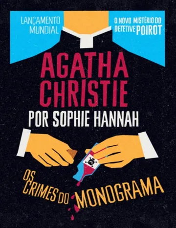 Os Crimes do Monograma de Sophie Hannah, capa do livro