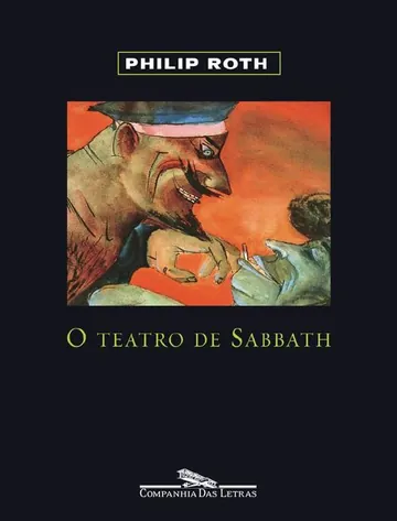 O teatro de Sabbath de Philip Roth, capa do livro