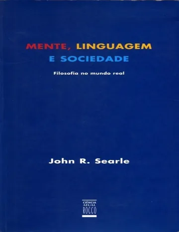 Mente, Linguagem e Sociedade de John R. Searle, capa do livro