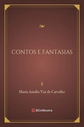 Contos e Fantasias de Maria Amália Vaz de Carvalho, capa do livro