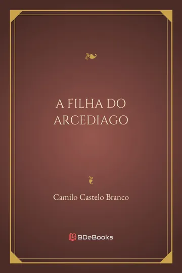 A Filha do Arcediago de Camilo Castelo Branco, capa do livro