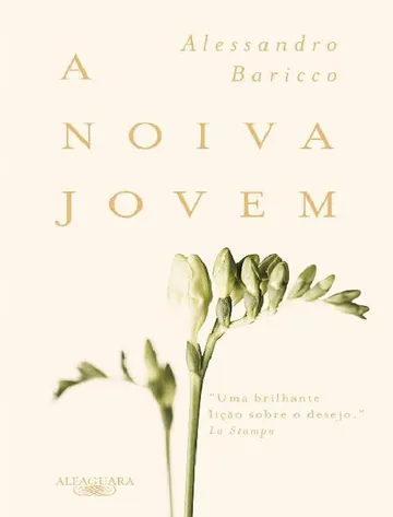 A Noiva Jovem de Alessandro Baricco, capa do livro