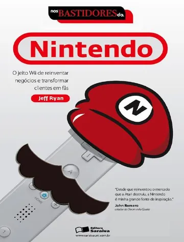 Nos bastidores da Nintendo: O jeito Wii de reinventar negócios e transformar clientes em fãs de Jeff Ryan, capa do livro