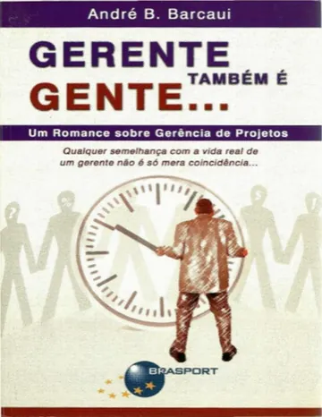 Gerente Também é Gente de André B. Barcaui, capa do livro