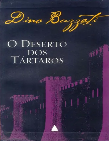 O Deserto dos Tártaros de Dino Buzzati, capa do livro