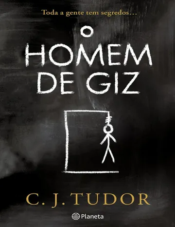 O Homem de Giz de C. J. Tudor, capa do livro