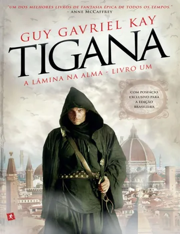 Tigana: A Lâmina na Alma de Guy Gavriel Kay, capa do livro