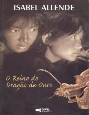 O Reino do Dragão de Ouro de Isabel Allende, capa do livro