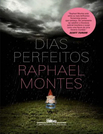 Dias perfeitos de Raphael Montes, capa do livro