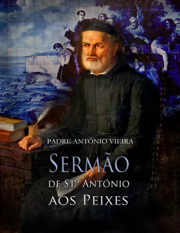 Sermão de Santo Antônio aos Peixes de Padre Antônio Vieira, capa do livro
