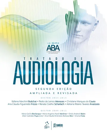 Tratado de Audiologia, 2ª edição de Edilene Marchini Boéchat et al. (org.), capa do livro
