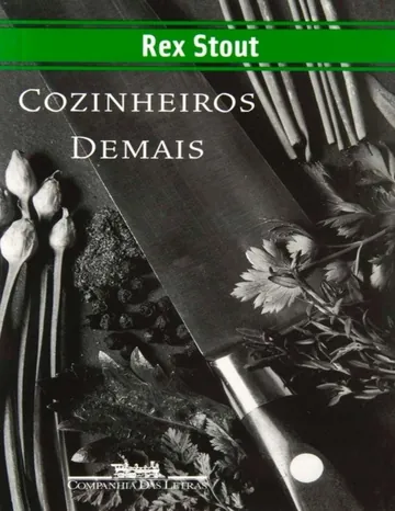 Cozinheiros Demais de Rex Stout, capa do livro