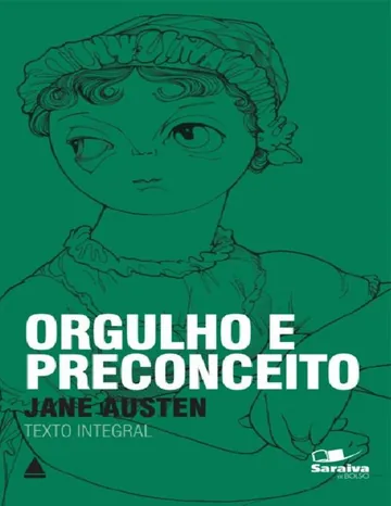 Orgulho e Preconceito de Jane Austen, capa do livro