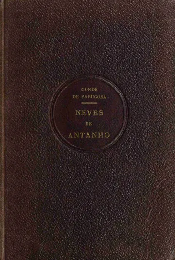 Neves de antanho de António Maria José de Melo César e Meneses Sabugosa, capa do livro