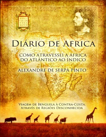 Diário de África de Alexandre de Serpa Pinto, capa do livro