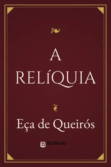 A Relíquia de Eça de Queirós, capa do livro