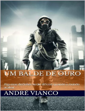 Um balde de ouro de André Vianco, capa do livro