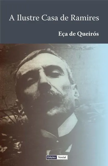 A Ilustre Casa de Ramires de Eça de Queirós, capa do livro