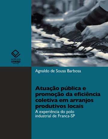 Atuação pública em arranjos produtivos locais de Agnaldo de Sousa Barbosa, capa do livro