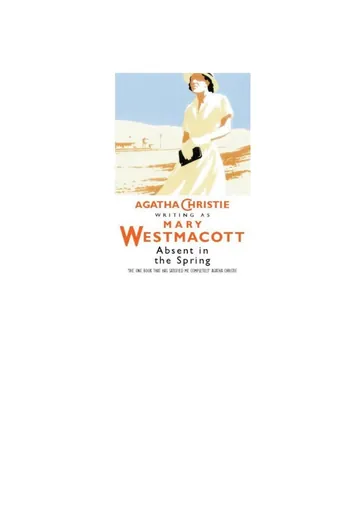 A Ausência de Agatha Christie, capa do livro