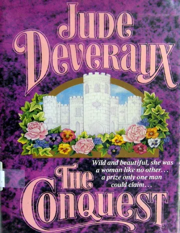 A Conquista de Jude Deveraux, capa do livro