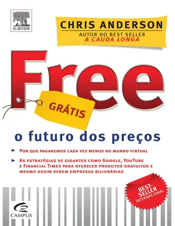Free: grátis. O futuro dos preços de Chris Anderson, capa do livro